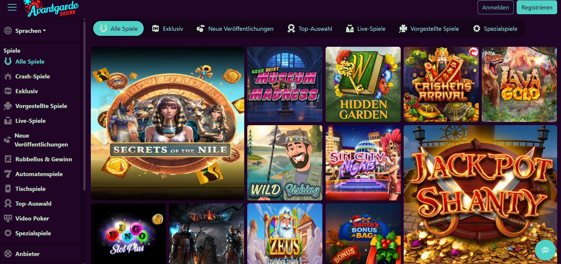 Avantgarde Casino